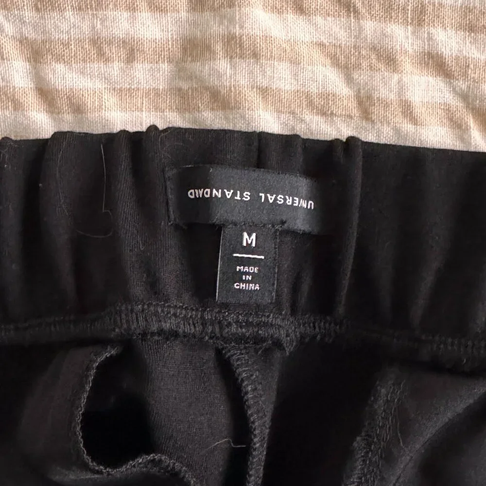 UNWORN Universal Standard Stephanie Wide Leg Stripe Ponte Pants, Size M (18-20) - Picture 3 of 4